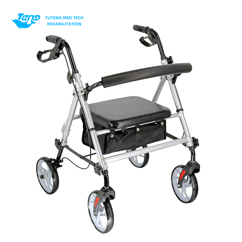 Apa itu rollator walker 4 roda? Bagaimana cara memperbaiki rem pada rollator saya?