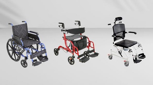 Apa perbedaan antara walker rollator dengan keranjang dan kursi roda?