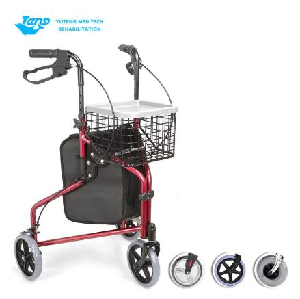Mana yang lebih baik, rollator roda tiga atau empat roda?
