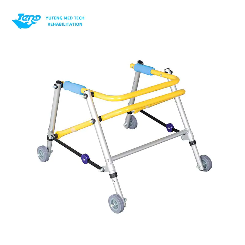 Walker paduan aluminium yang dapat disesuaikan