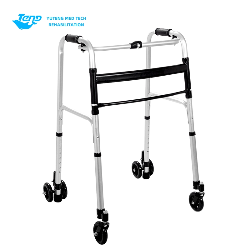 Walker roda empat yang dapat dilipat